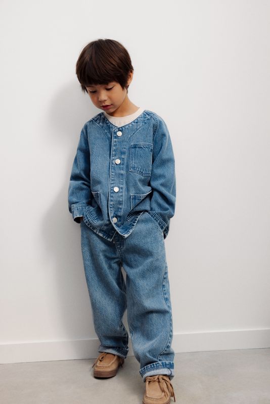 The new Society Ridge Denim trousers blauw boys