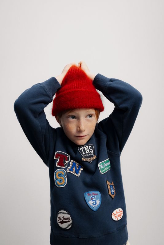 The new Society Eden sweatshirt marine