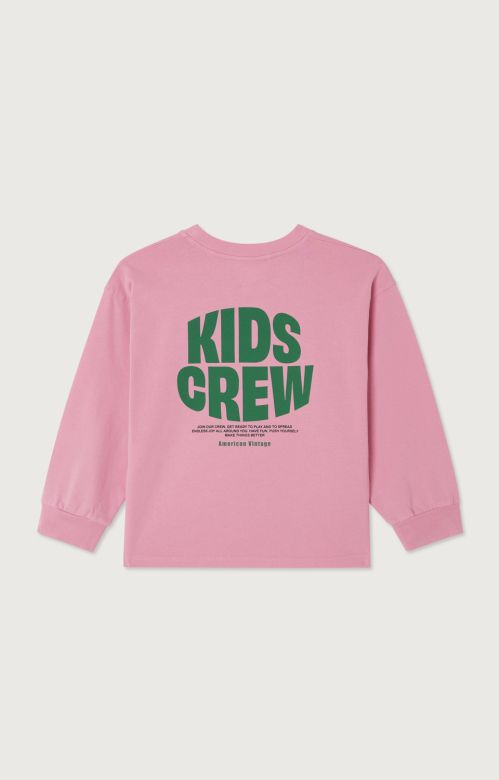 American Vintage Fizvalley longsleeve roze