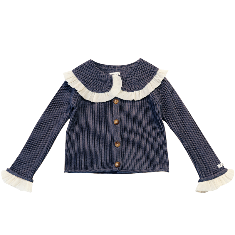 Donsje Zoila Cardigan Blue Marine