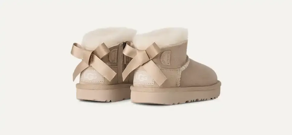 Ugg Bailey Bow Ultra Mini 1185920T zand