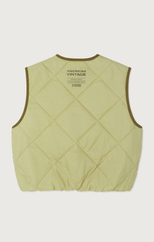American Vintage Bodywarmer Yupibam B groen