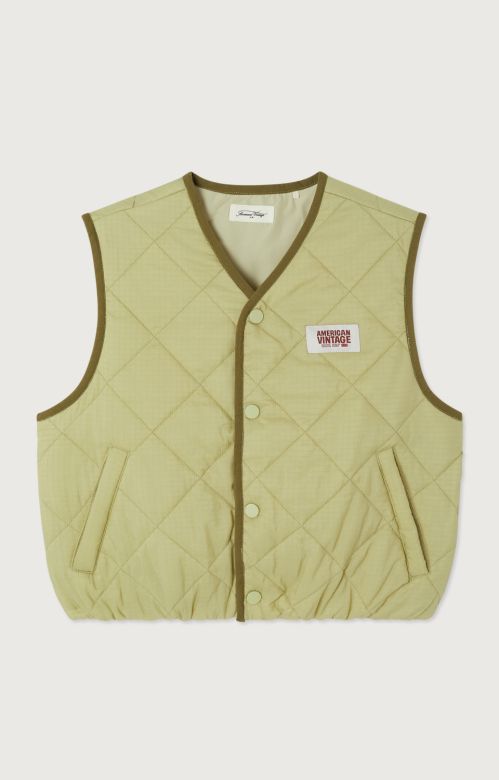 American Vintage Bodywarmer Yupibam B groen