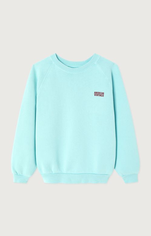 American Vintage Izubird sweater aqua