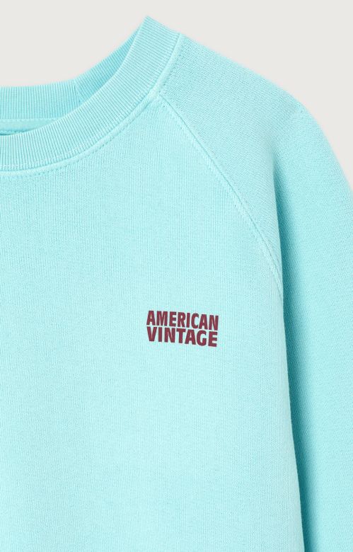 American Vintage Izubird sweater aqua