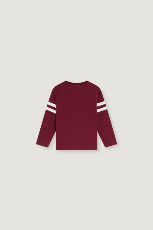 The New Society Spark Tee bordeaux