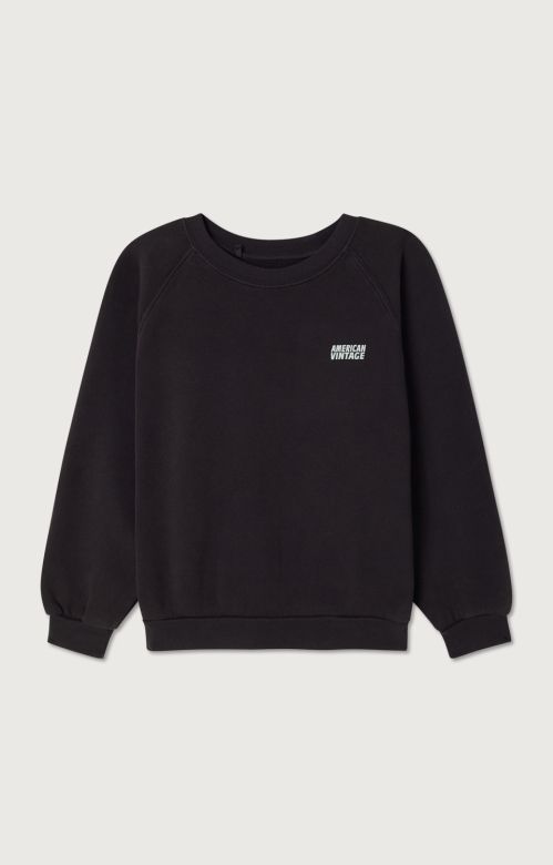 American Vintage Izubird sweater antraciet