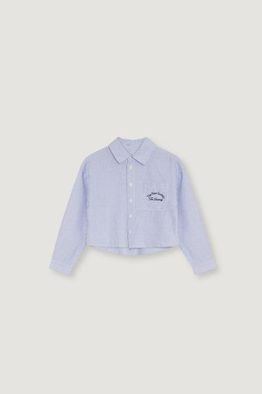 The New Society Isla shirt streep