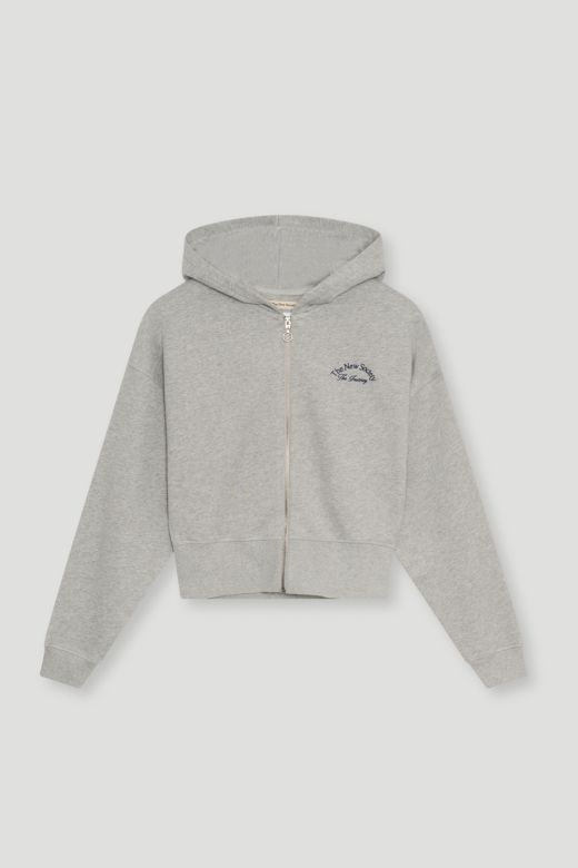 The New Society Mochi Teen Hoodie grijs