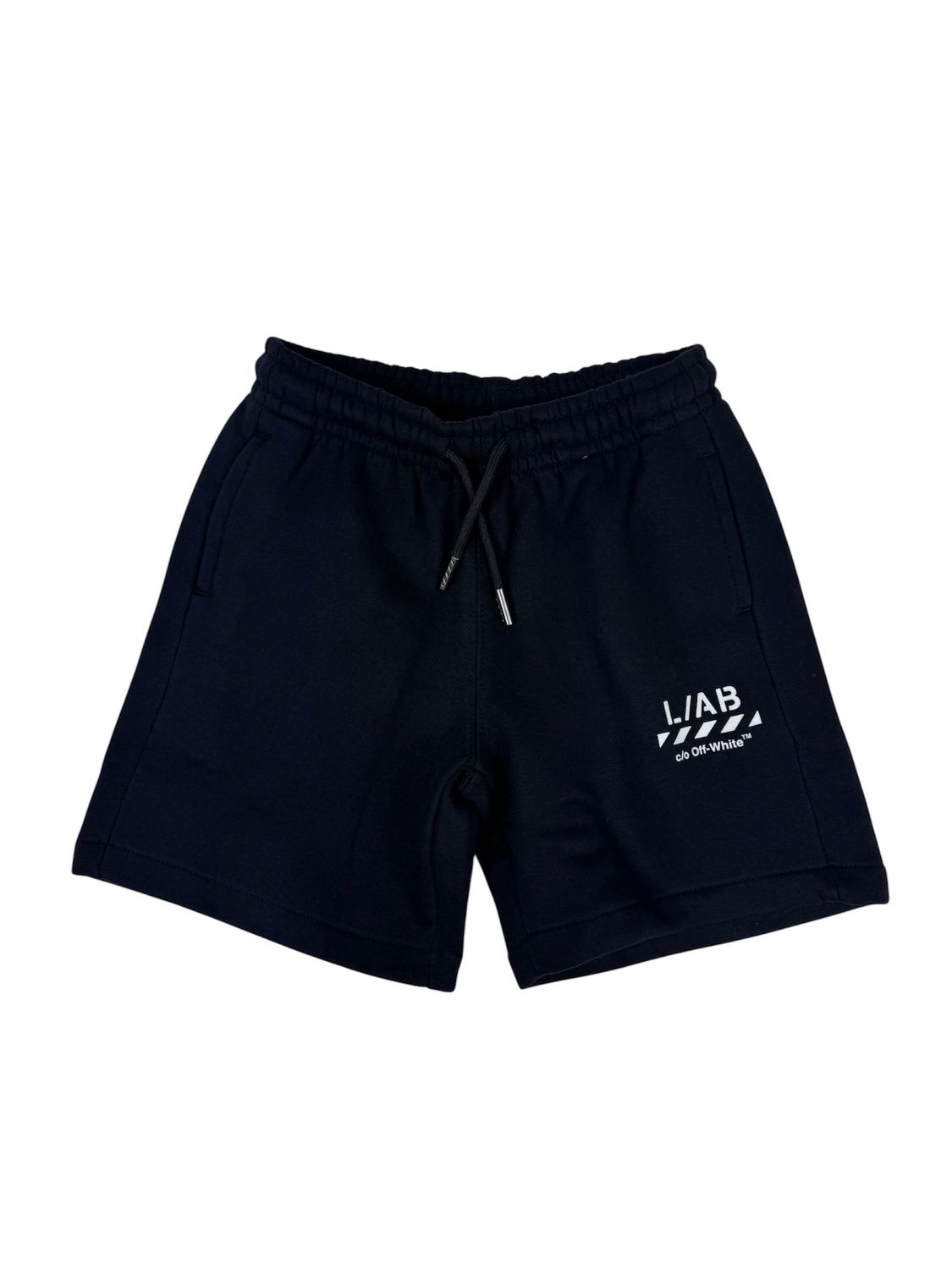 Lab OFF WHITE Logo basic short zwart