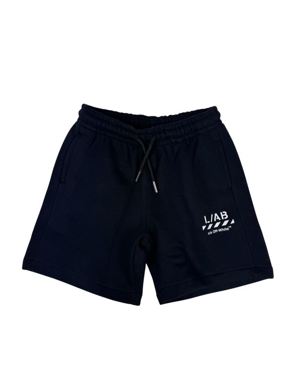 Lab OFF WHITE Logo basic short zwart