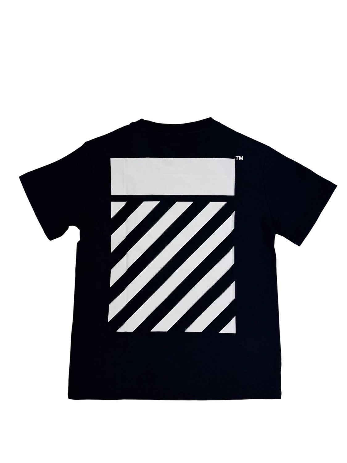 Lab OFF WHITE Diag SS Tee zwart