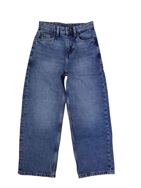Lab OFF WHITE Diag relaxed jeans blauw