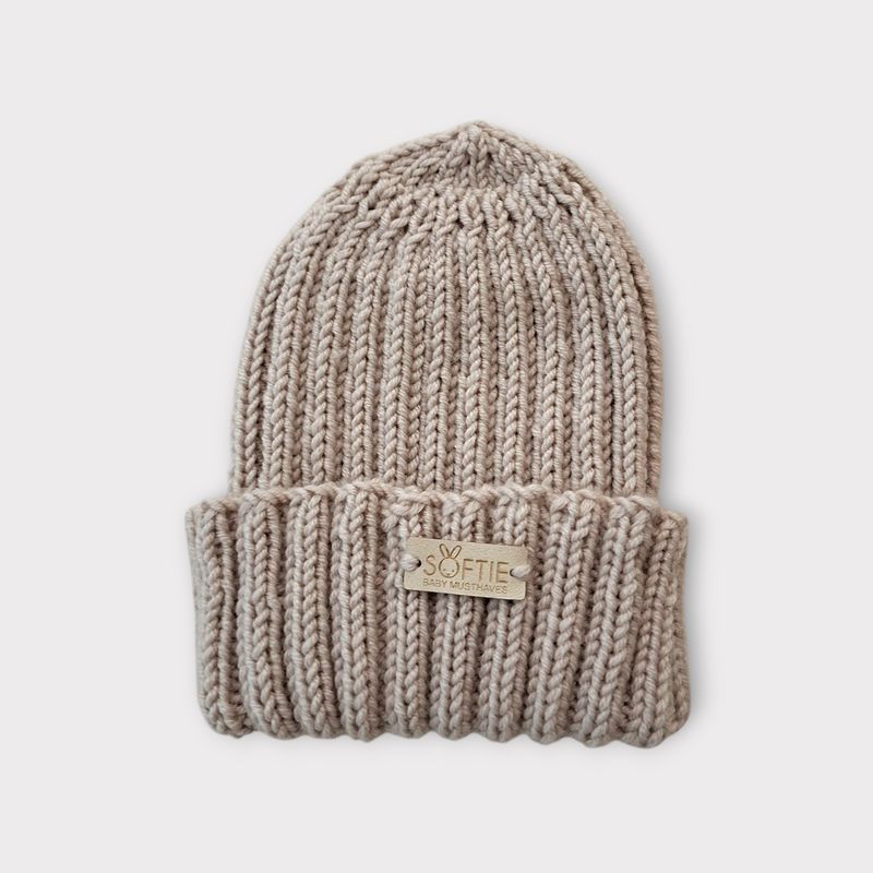Softie Merino Beanies beige