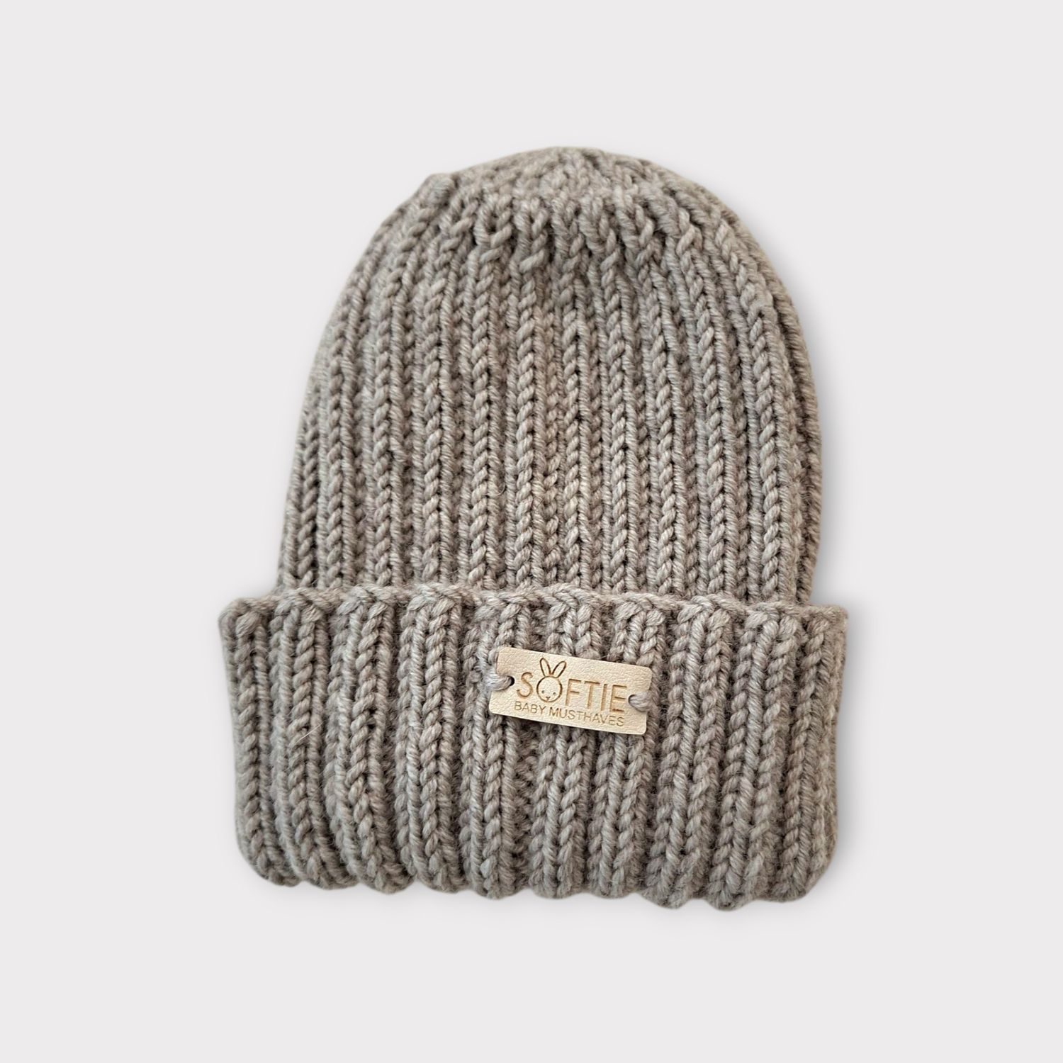 Softie Merino Beanies grijs