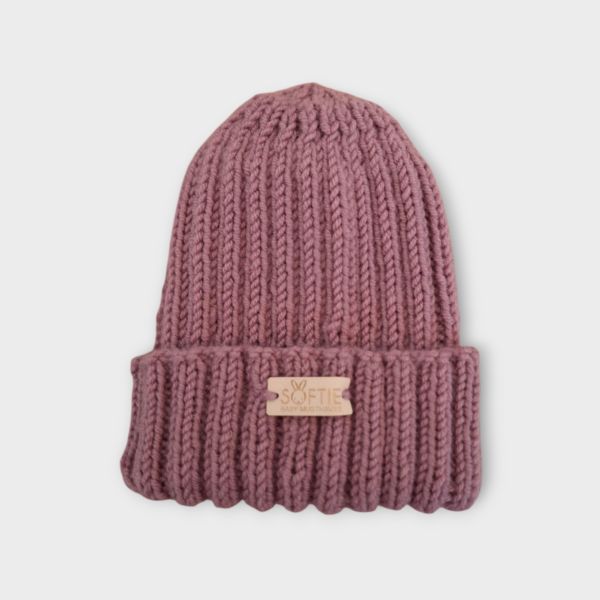 Softie Merino Beanies paars