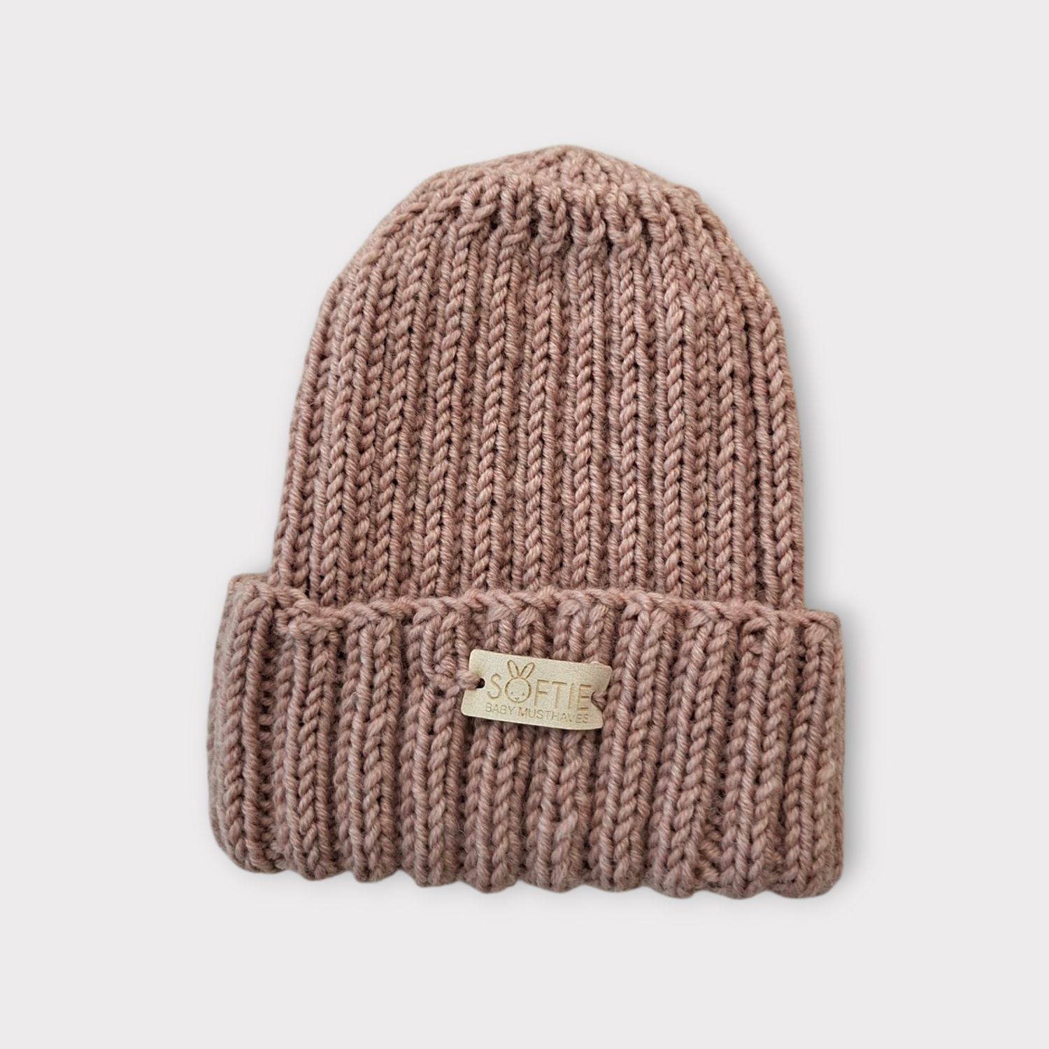Softie Merino Beanies oudroze