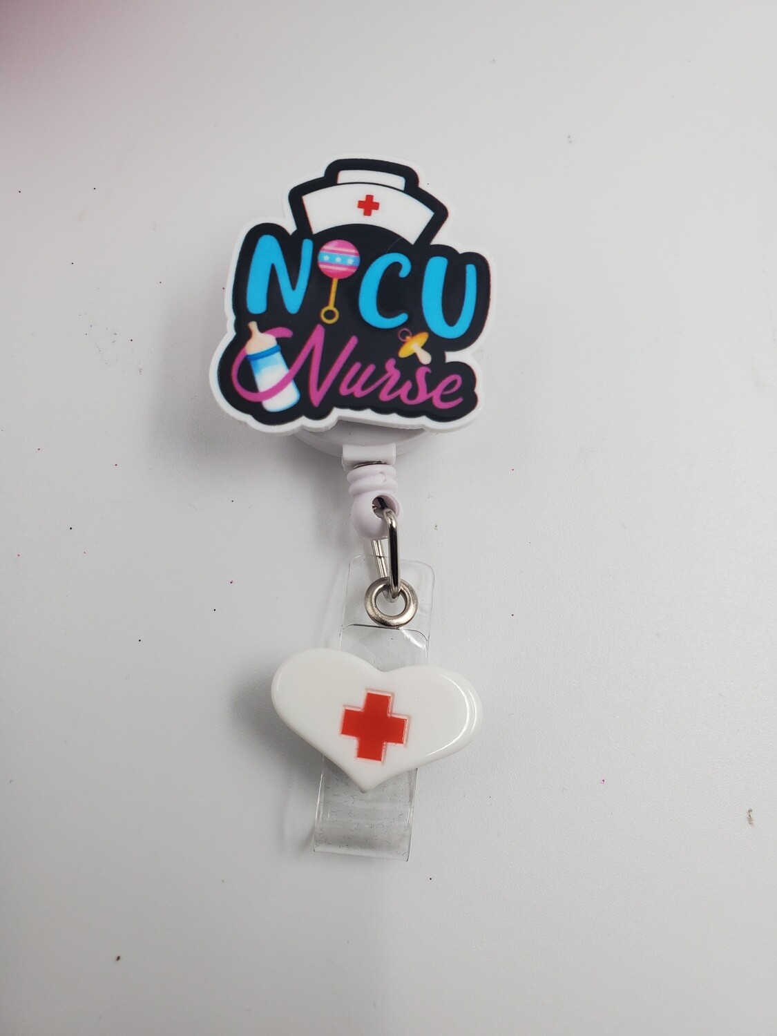 ICU Retractable Badge