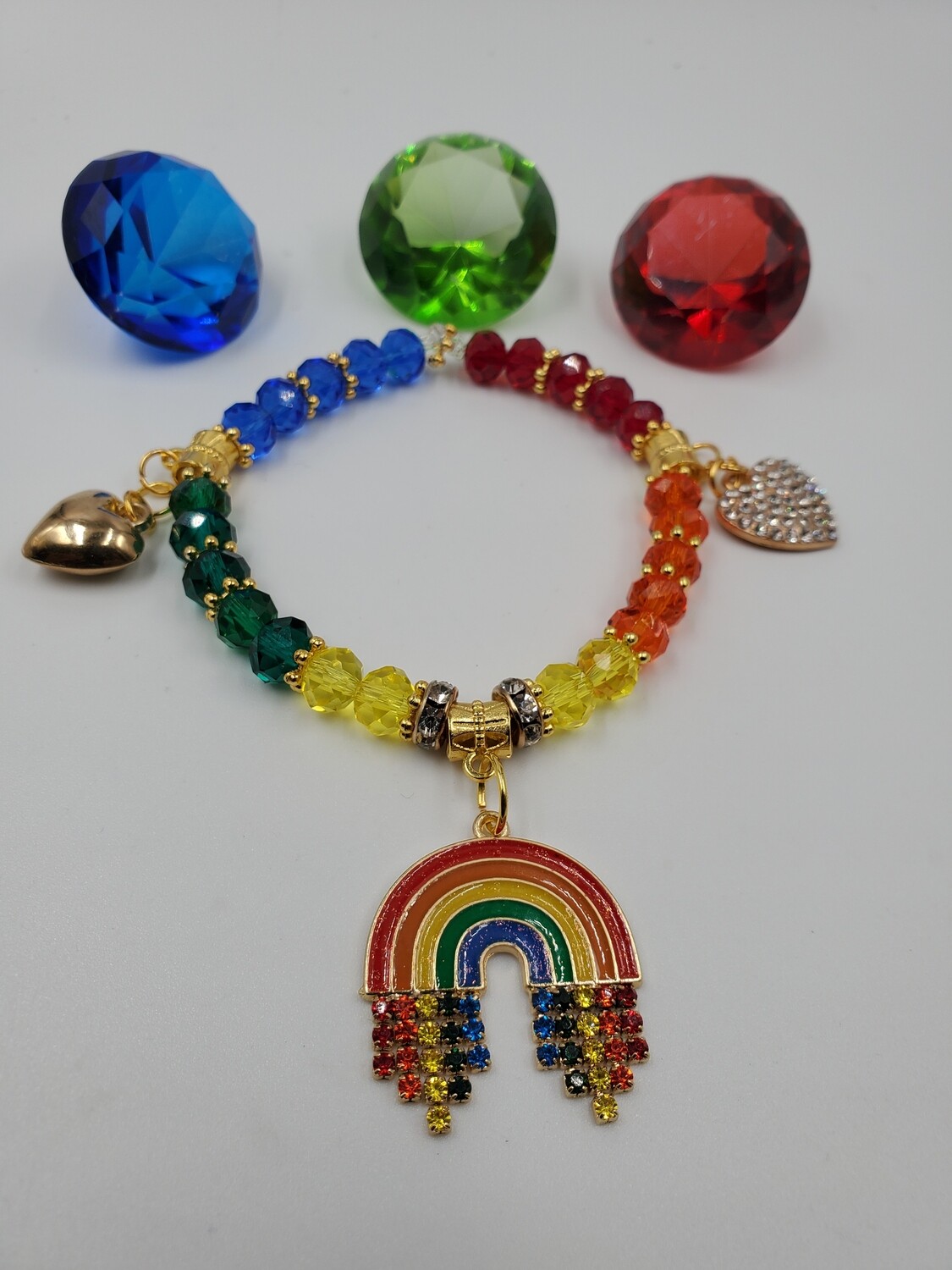 Pride"Rainbow" Crystal Bracelet