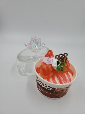 Magnet:Strawberry Cup