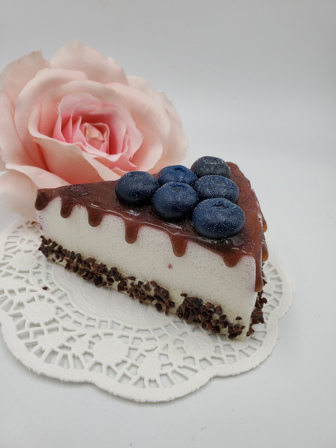 Magnet: Cake Slices "Blueberry"