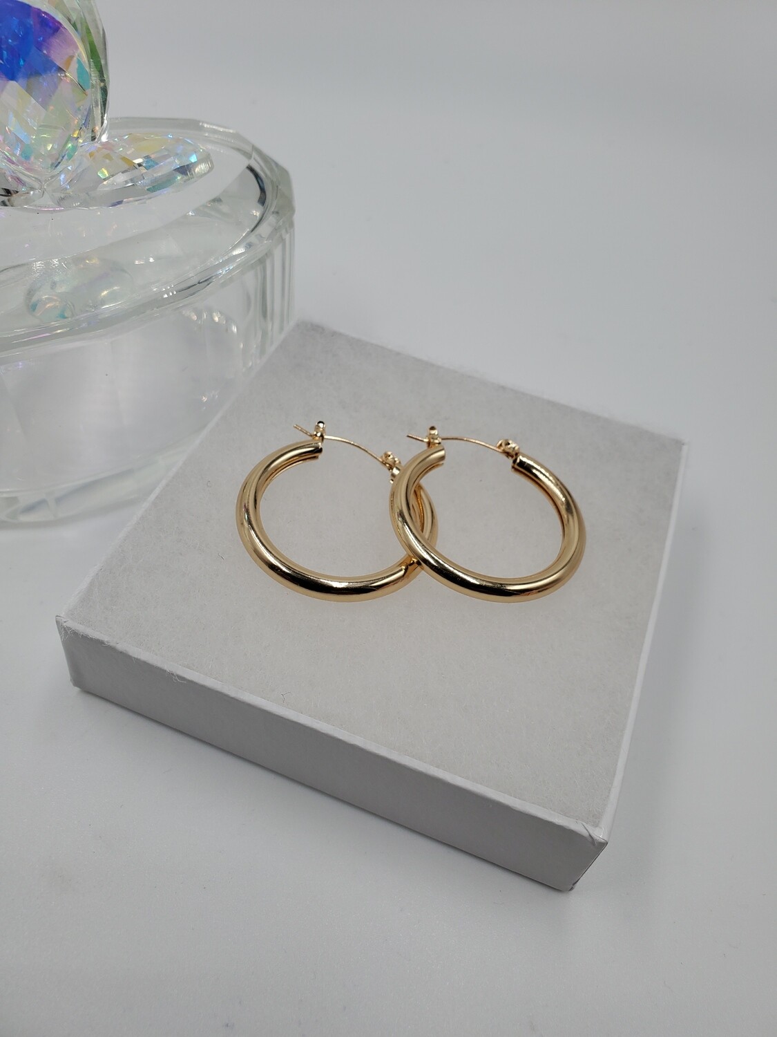 Earrings: Gold Plated #A
