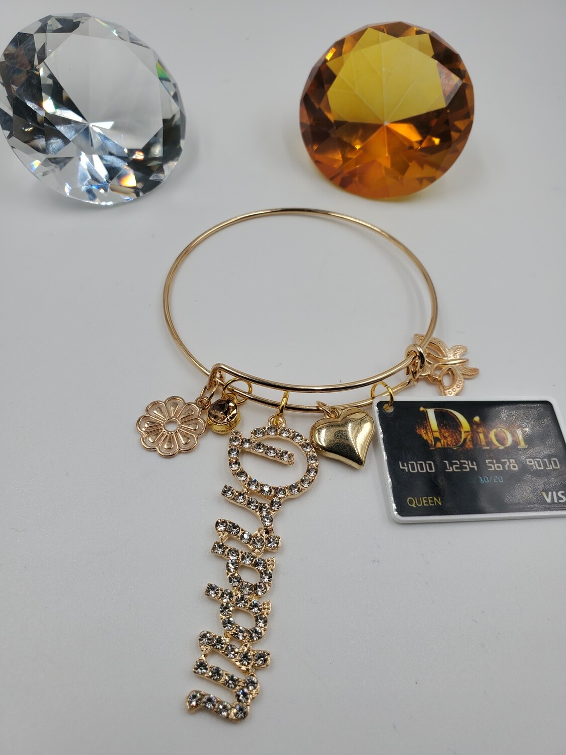 Credit Card (Blk/Gold) Bracelet