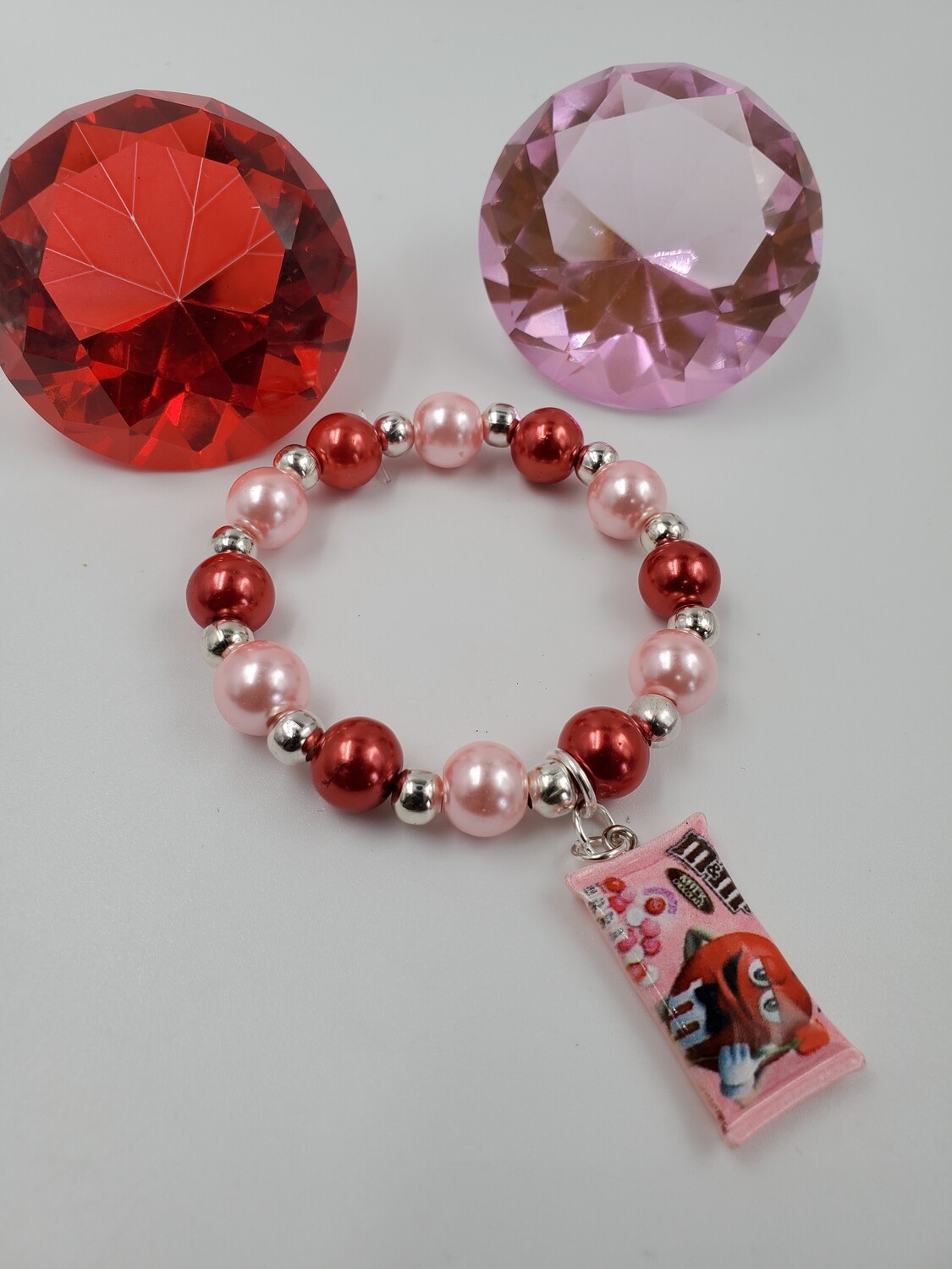 Lil Diva Candy Bracelet (Pink/Red)