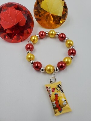 Lil Diva Candy Bracelet (Red/Yellow)