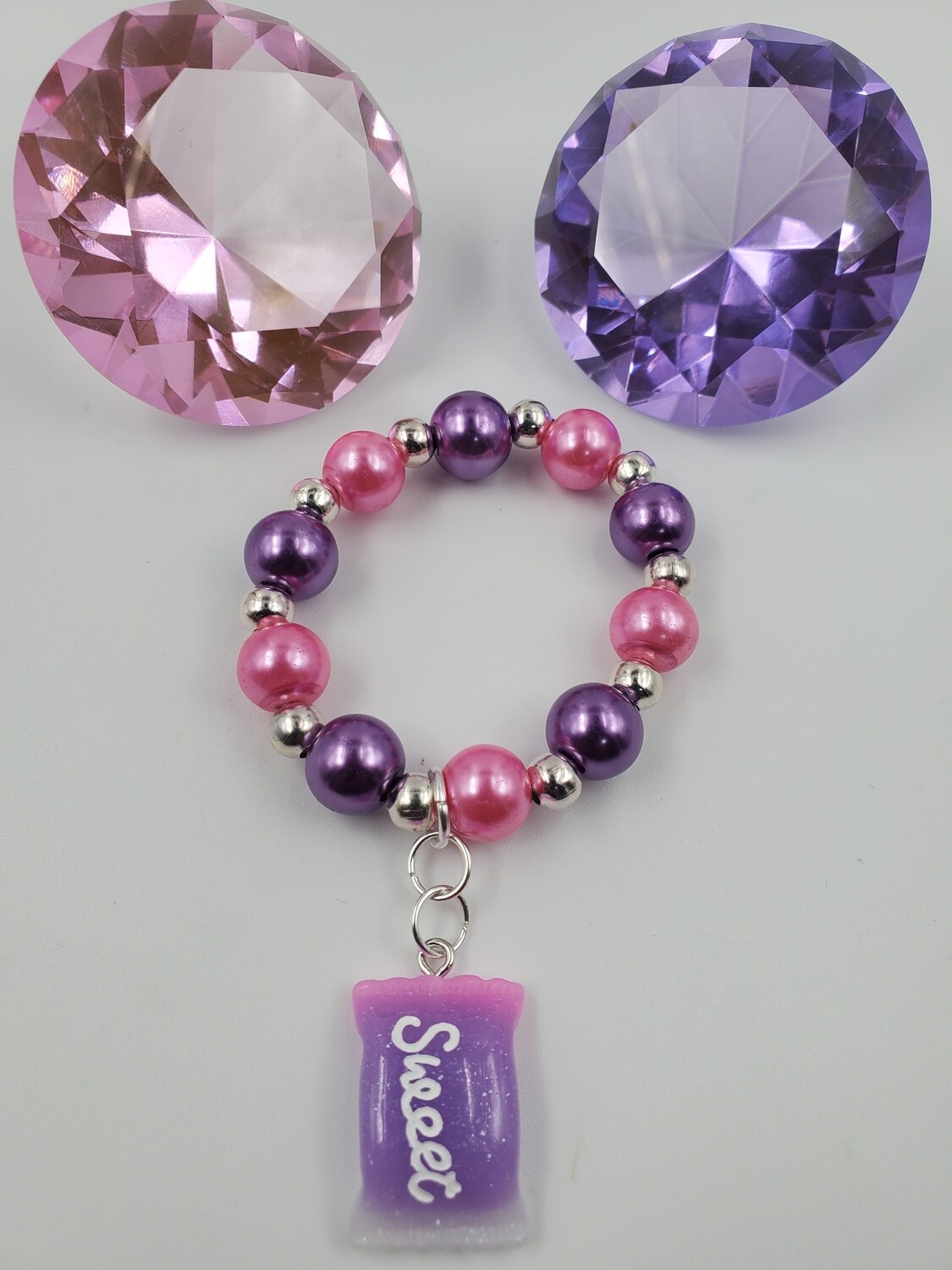 Lil Diva "Purple Sweets" Bracelet