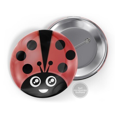 1.5&quot; Smiling Lady Bug