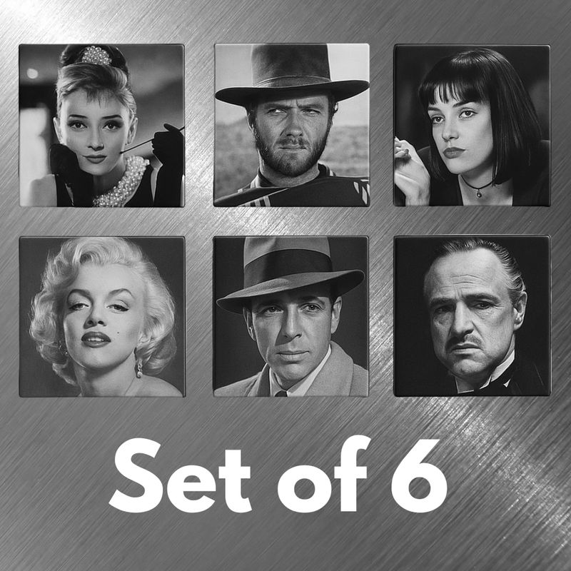 Square Photo Magnet Set – Set of 6 (2.5&quot;)