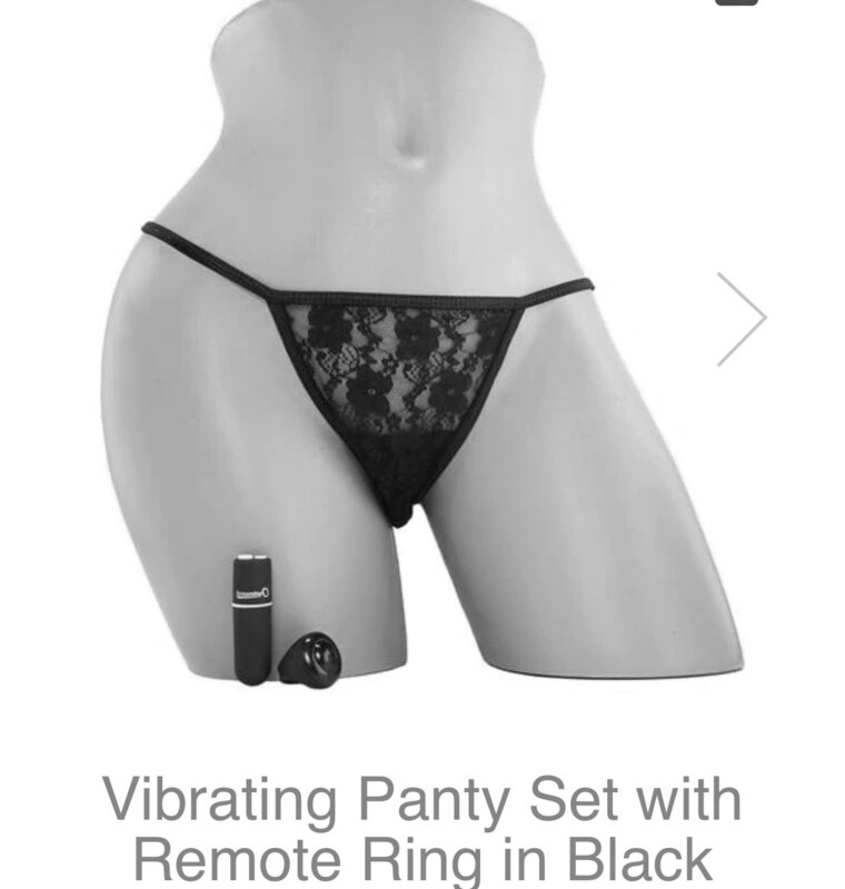 Vibrating Panty Set with Remote