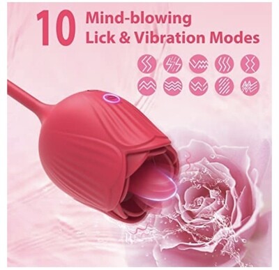 Rose Pro with Licker &amp; Vibrator