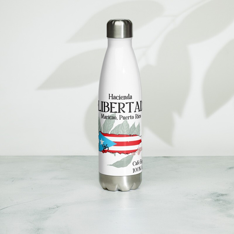 Botella de Agua Hacienda Libertad en Stainless Steel