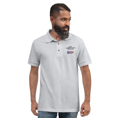 Polo bordado Hacienda Libertad