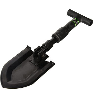 Schrade 16.6in Stainless Steel Telescoping Shovel Schrade 16.6in Stainless Steel Telescoping Shovel
