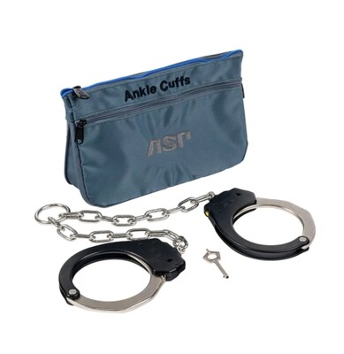 ASP Ankle Shackles (chain) W/carry bag