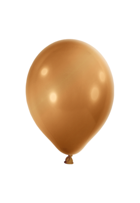 Latexballon, 25 cm, metallic gold