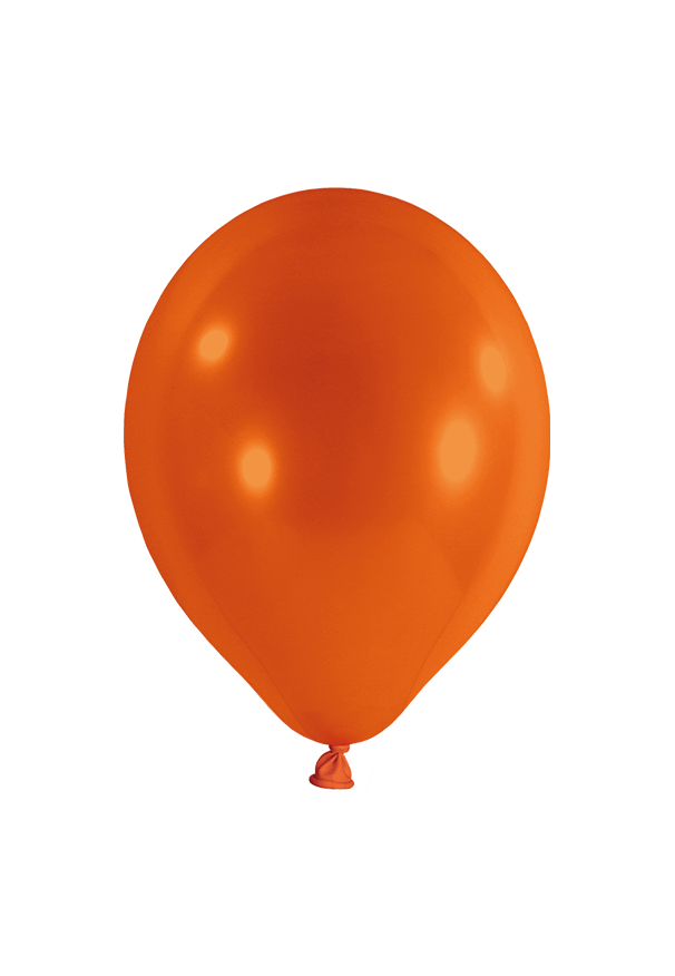 Latexballon, 25 cm, orange