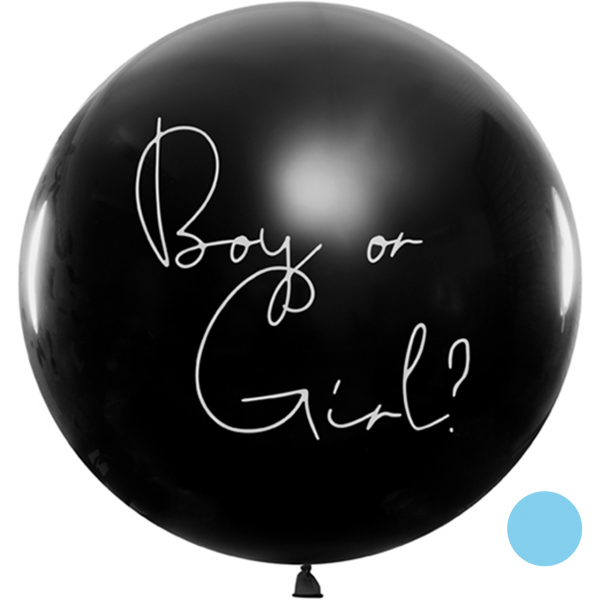 Riesenballon Gender-Reveal Junge