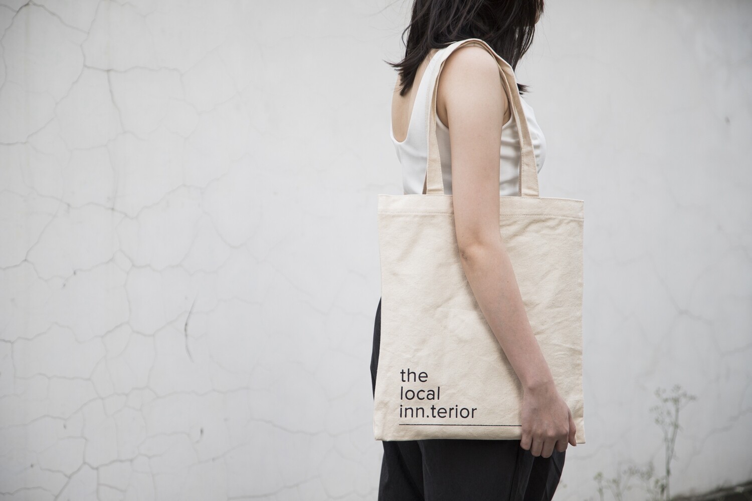 TLI Tote Bag in White