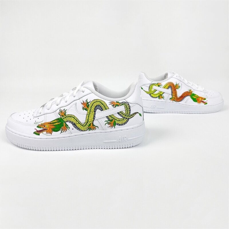 Thermochromic Colour Changing Dragon- Orange to lime yellow