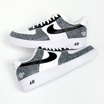 Thermochromic Colour Changing Nike Air Force 1 Custom Trainers