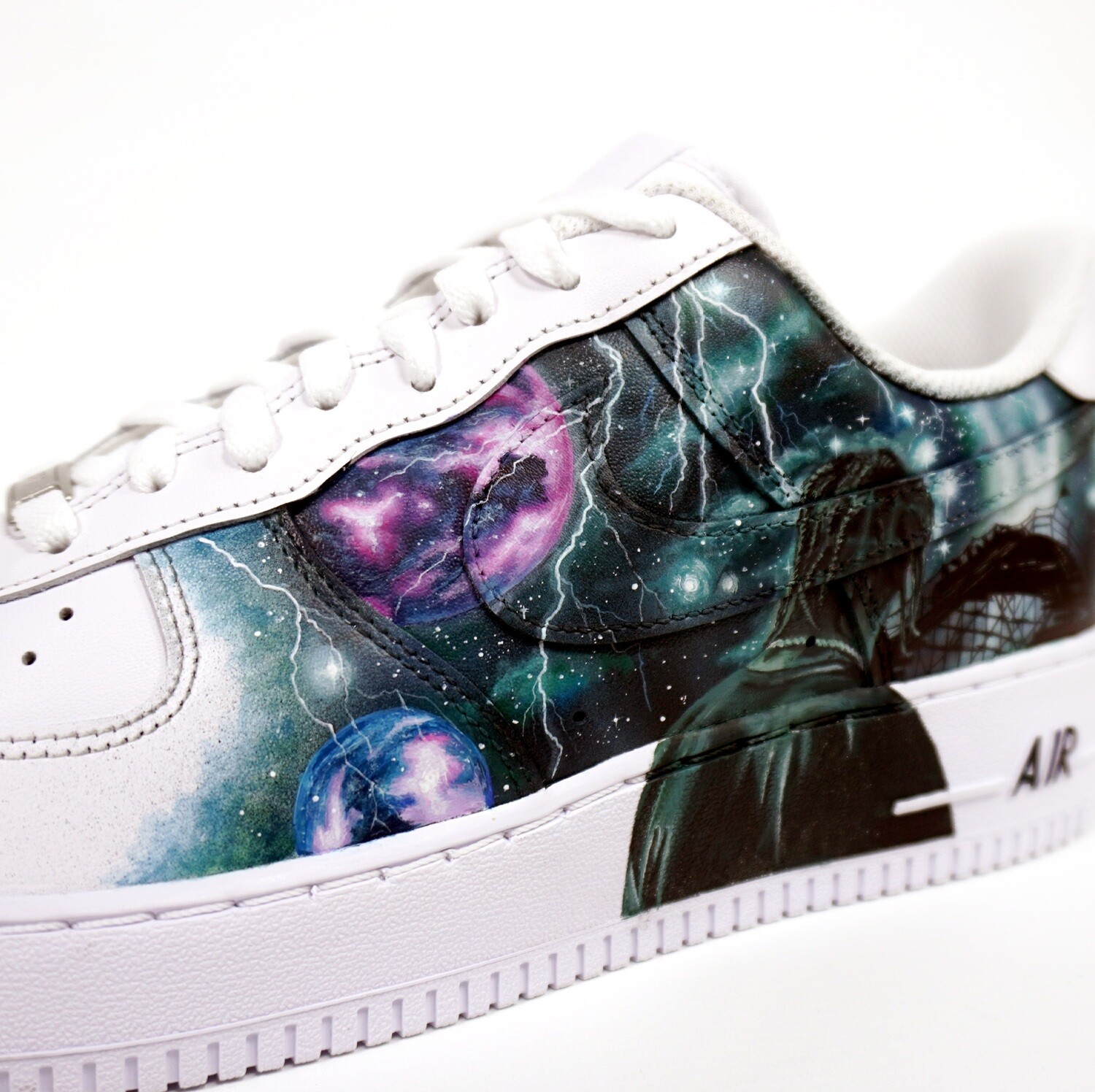Sneakers Custom Air Force Galaxy Astroworld Custom Air Force