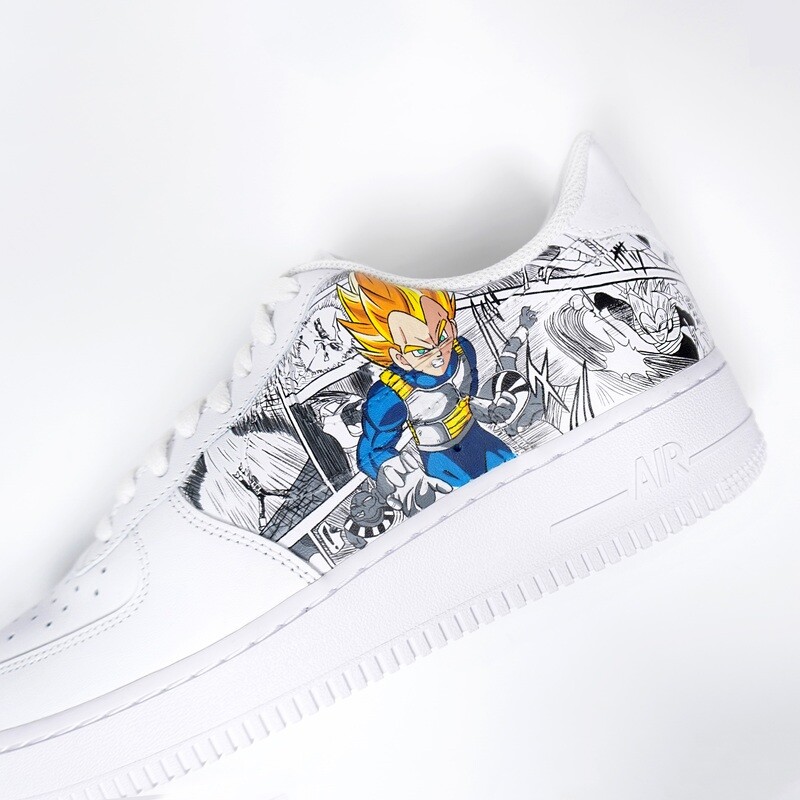 Vegeta DBZ Custom Sneakers
