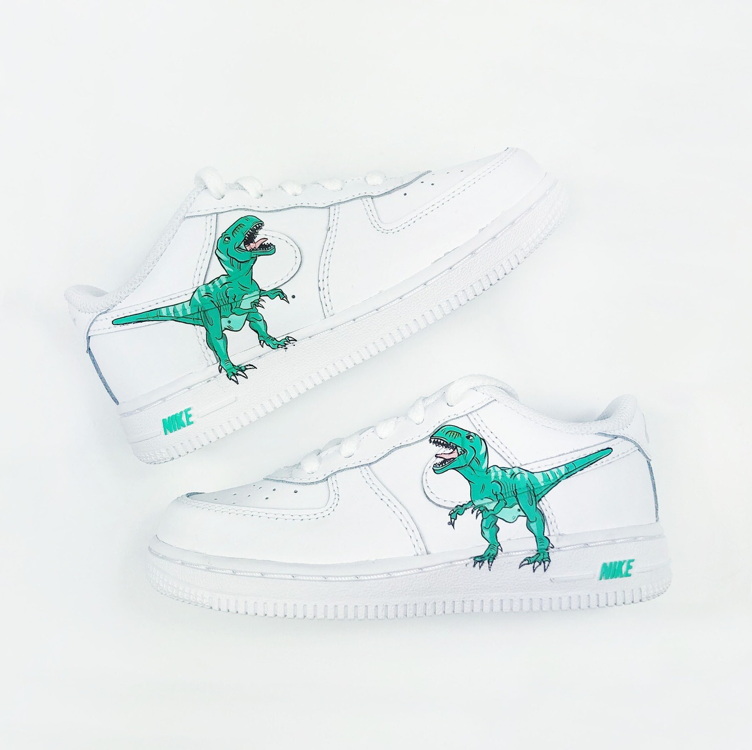 T-Rex Painted Sneakers - Kids