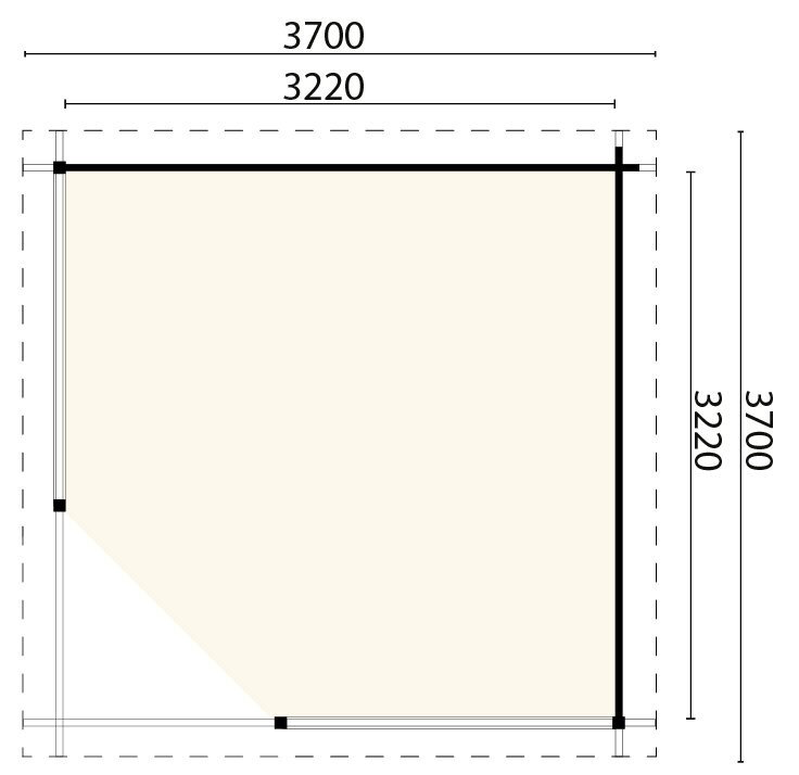 Pavilion | 3.3 x 3.3m