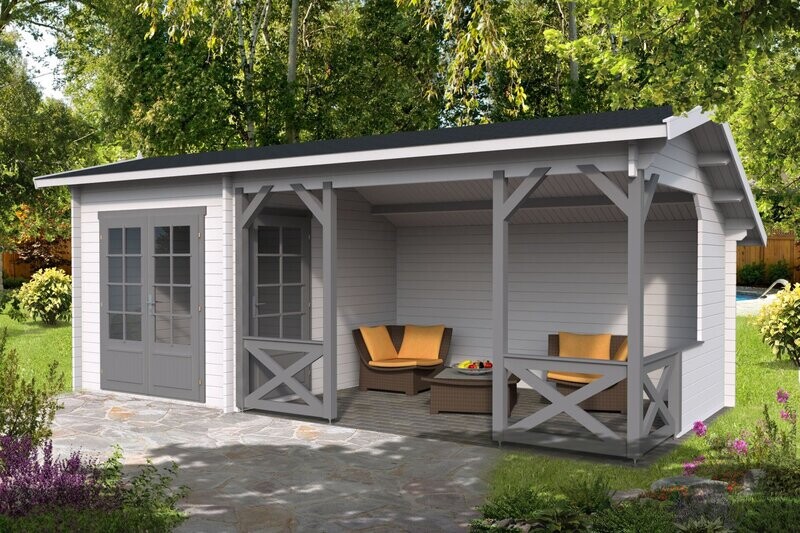 Carol Log Cabin | 6.7 x 3.2m