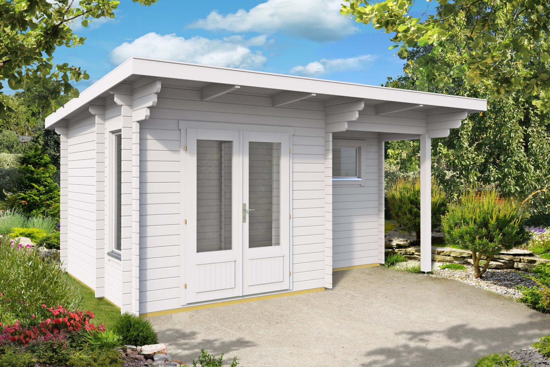 Ane Log Cabin | 4.7 x 3.2m